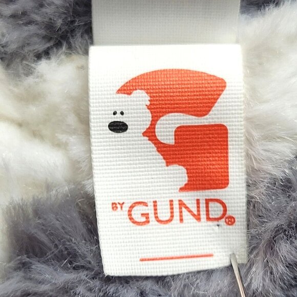 GUND Husky Dog Wolf Pup 7" Red Bandana Gray White Plush Stuffed Toy Walmart 2019 - Picture 6 of 7